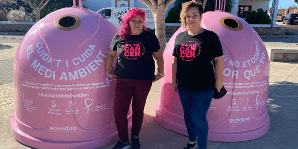 Ecovidrio, el Consell de Ibiza y el Ayuntamiento de Sant Josep presentamos la campaña solidaria #ReciclaVidrioPorEllas