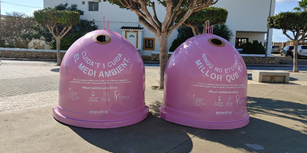 ¿Cuánto vidrio recogimos en Sant Josep gracias a la campaña solidaria #ReciclaVidrioPorEllas?
